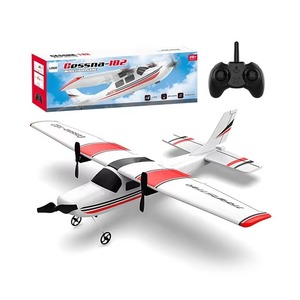 Divertido Avión Eléctrico <span class=keywords><strong>RC</strong></span> de Espuma EPP <span class=keywords><strong>Cessna</strong></span> <span class=keywords><strong>182</strong></span> de 2.4GHz y 2 Canales, Modelo de Avión <span class=keywords><strong>RC</strong></span> con Control Remoto - Product Image 1