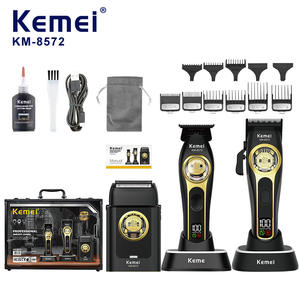 Cortadora de Pelo Eléctrica Kemei KM-8572 Recargable de 36V, sin Escobillas, de Alta Velocidad, Profesional, de Grado Salón - Product Image 3