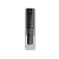 Tuya Smart WiFi Serrure de porte numérique Code RFID Carte à puce Smartphone App Déverrouiller biométrique Empreinte digitale Serrure intelligente