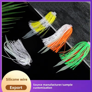 Esca Artificiale da <span class=keywords><strong>Pesca</strong></span> 70mm 88 Shares con Testa in Piombo e Gonna in Silicone per Bass - Product Image 2