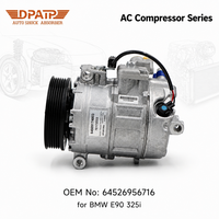 Compresor de Aire Acondicionado 64526956716 64526956715 para BMW Serie 3 E90 E91 E92 E93 325i 328i 330i 7SEU17C 6PK