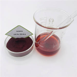 Food Grade Lycopeen Poeder 5% 10% 20% Tomaat <span class=keywords><strong>Extract</strong></span> Actieve Vitamine Vacuüm Verpakt In Trommel Plastic Container Cas 502-65-8 - Product Image 1