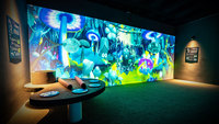 Système de projection holographique immersif interactif Gooest Graffiti World pour parcs d'attractions et centres commerciaux pour enfants