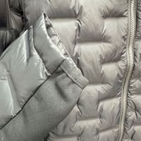 Veste Homme Sportive Légère et Respirante, Coupe Slim, Entièrement Personnalisable, Nouvelle Collection Automne/Hiver, Manteau d'extérieur en Duvet avec Design Patchwork