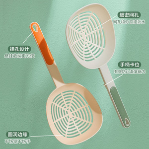 Kitchen Strainer Ladle Food Grade Heat Resistant Multifunctional Draining Spoon For Pasta Noodles Dumplings - Product Image 3