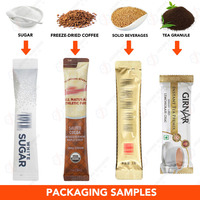 Automatic Multiline Vertical Cane Sugar Stick Packaging Machine Multi-lane Brown Sugar Packaging Machine Price