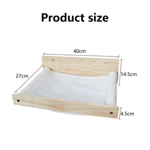 Hamaca desmontable y lavable para mascotas, cama para gatos suave, cómoda y transpirable - Product Image 6