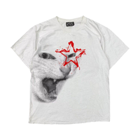 T-shirts noirs délavés à col rond, coupe ample, 180 g/m², 95 % coton, 5 % élasthanne, pour impression