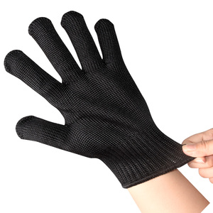 Gants de travail anti-coupure SAFEMAN SF7035 en gros, gants anti-coupure <span class=keywords><strong>pour</strong></span> hommes avec poignet en tricot de polyester lisse, examen - Product Image 2