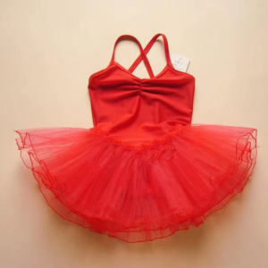 Vestito da ballo blu economico per bambine, tutù da <span class=keywords><strong>ballerina</strong></span> per performance e spettacoli teatrali - Product Image 5