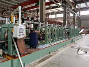 Linea di Produzione di Tubi Rotondi in Acciaio ad Alta Produttività, Macchina Automatica per la Fabbricazione di Tubi Facile da Utilizzare - Product Image 4