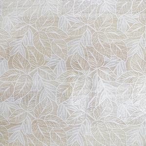 Mantel de Encaje de Plástico Resistente al Calor e Impermeable con Diseños de Hojas Lisas en Relieve Blanco para Banquetes y Bodas - Product Image 6