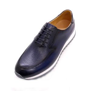 Vendita calda <span class=keywords><strong>scarpe</strong></span> sportive Casual in pelle da <span class=keywords><strong>uomo</strong></span> Sneaker fatta a mano di alta qualità altre <span class=keywords><strong>scarpe</strong></span> alla moda stile walking blu cina all'ingrosso - Product Image 6