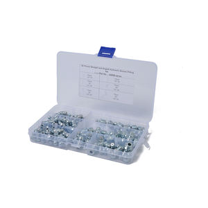 Bajuku — raccords de graisse hydrauliques, raccords de graisse métrique, en acier galvanisé, utilisé pour remplacer les pierres manquantes ou cassées sur la moto, bricolage - Product Image 2