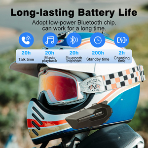 <span class=keywords><strong>Mini</strong></span> <span class=keywords><strong>casque</strong></span> interphone <span class=keywords><strong>Bluetooth</strong></span> portable <span class=keywords><strong>pour</strong></span> <span class=keywords><strong>casque</strong></span> de <span class=keywords><strong>moto</strong></span>, interphone sans fil avec micro - Product Image 5