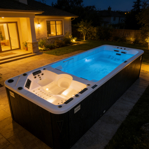 <span class=keywords><strong>Piscine</strong></span> de nage à contre-courant de 6 à 7 mètres de long pour spa et massage, idéale pour l'extérieur - Product Image 2