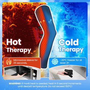 2026 Venta caliente logotipo personalizado precio de fábrica 8mm terapia fría y caliente recuperación muscular deporte Gel de hielo manga de pierna completa - Product Image 4