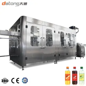 Aluminum Tin Can Filling Sealing Machine For Beer Carbonated Beverage Soft Drink Making Filling Machine Production Line