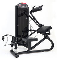 Machine d'entraînement multifonctionnelle professionnelle en acier réglable à charge par poulie pour hanches, bras, jambes, fessiers et soutien dorsal
