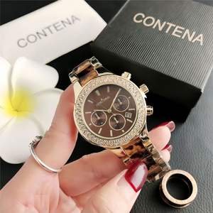 Montre Classique de Luxe à Quartz avec Strass pour Femme, Qualité Premium, Étanche, pour Filles et Dames - Product Image 4