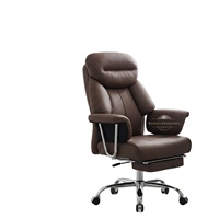 Chaise de bureau gaming Yazhi – Ergonomique, en cuir, avec structure en bois, réglable en hauteur, pivotante, design minimaliste et moderne pour une utilisation prolongée