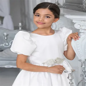 <span class=keywords><strong>Vestidos</strong></span> <span class=keywords><strong>de</strong></span> flores para niñas <span class=keywords><strong>2023</strong></span> cumpleaños niños <span class=keywords><strong>Primera</strong></span> Comunión escote en V mangas cortas apliques <span class=keywords><strong>vestidos</strong></span> <span class=keywords><strong>de</strong></span> baile arco boda - Product Image 3