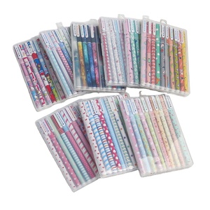 Promotional Stationery Gifts Wholesale 0.38mm Gel <strong>Pens</strong> <strong>Multiple</strong> <strong>Colors</strong> Plastic Custom Logo - Product Image 1