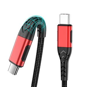 Cable de Carga Rápida Tipo C de 2 m (6 pies) y 100 W para Teléfono Móvil, Compatible con iPhone 15 Pro Max, Samsung Galaxy y Xiaomi - Product Image 1