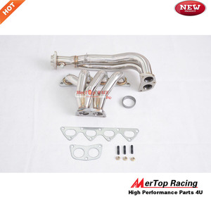 Mertop 4-2-1 RACING MANIFOLD HEADER + Ống Xả INTEGRA LS/RS/GS DA DB B18 1990-1991 Tiêu Đề - Product Image 2