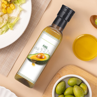 Bouteilles en plastique vert foncé de qualité alimentaire de 500 ml pour huile d'olive avec couvercle, emballages en plastique marron carrés de 250 ml et 1000 ml pour vinaigre et vin