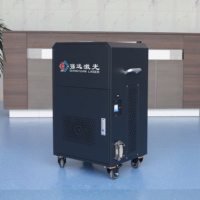 Machine de nettoyage au laser pulsé portative 500W à bas prix, nouvelle génération, pour l'élimination des couches d'oxydation, de la rouille sur l'acier inoxydable, la pierre, le métal et le bois