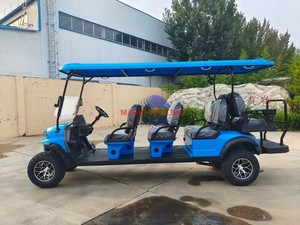 2026 New Design Products Parison 4 Wheel <b>Golf</b> Cart With 8 Passengers Electric Utility Vehicle - Product Image 5