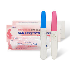 <span class=keywords><strong>Test</strong></span> de <span class=keywords><strong>grossesse</strong></span> HCG en une étape, rapide, manuel, haute précision, utilisation à domicile, résultat en 2 à 5 minutes - Product Image 2