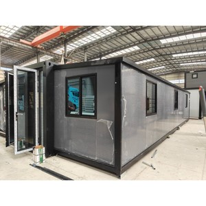 <span class=keywords><strong>Maison</strong></span> conteneur pliable en acier moderne et extensible, villa préfabriquée 2-3 chambres pour usage commercial, disponible en version 20 pieds avec salle de bain - Product Image 6