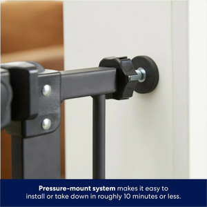 Valla y bolígrafo de seguridad para puerta de mascotas moderna con cierre automático - Product Image 4