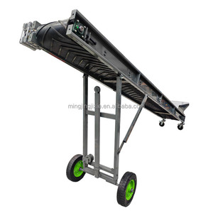 Sistem Konveyor Sabuk Pengungkit Kontainer 40 Kaki untuk Pemuatan/Pembongkaran Kantong Semen dan Kerikil Merek Mingjing Motor 2.2KW Bersertifikasi CE - Product Image 2