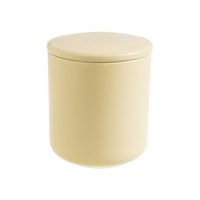 Boîte cadeau avec logo personnalisé, bougie aromatique en céramique haut de gamme, décoration intérieure artisanale, pot à bougie en céramique, récipient