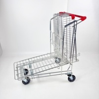 Carro de Recolección de Pedidos para Almacén, con Patas de Acero, para Cuarto de Almacenamiento y Centro de Distribución