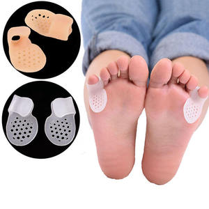 Gel di Silicone Bunion Toe separatore e spandiconcime allevia il dolore ai piedi e la correzione per strumenti di massaggio Pedicure alluce valgo - Product Image 1