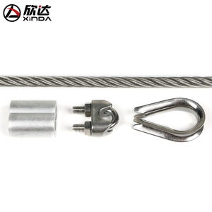 Cable de seguridad de alambre de acero, acero inoxidable 304, grado industrial, capacidad de carga de 3500 kg, para tirolina, equipo de aventura al aire libre - Product Image 3