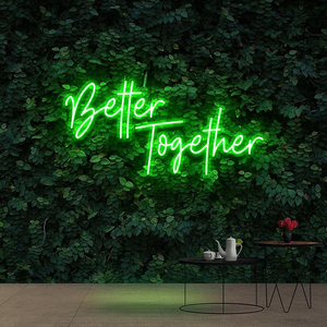 Decoración y Suministros para Bodas, Letrero de Neón Personalizable con Iluminación, ¿Te Casarías Conmigo?, Mejor Juntos para Empresas - Product Image 5