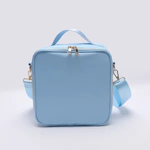 Borsa termica per il pranzo in Nylon riutilizzabile impermeabile personalizzata da viaggio all'aperto portatile da campeggio all'ingrosso