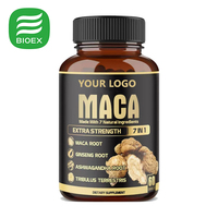 Venta al por Mayor de Maca, Suplemento Herbal, Energético, para Dieta, Maca Amarilla, Maca Negra para Mujeres y Hombres, Cápsulas Bio, Precio de Fábrica