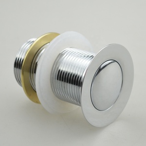 Bonde de vidange pour lavabo WaterMark 32 mm, avec bouton <span class=keywords><strong>poussoir</strong></span>, système Click Clack, sans fente, pour baignoire - Product Image 3