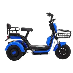 Tricycle électrique 60v800w pousse-pousse d'<span class=keywords><strong>occasion</strong></span> tricycle motorisé batterie mini <span class=keywords><strong>moto</strong></span> tricycle <span class=keywords><strong>3</strong></span> <span class=keywords><strong>roues</strong></span> électrique - Product Image 2