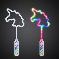 Bâton lumineux néon LED en forme de cœur pour festivals, Halloween, Noël – Baguette néon scintillante pour fêtes
