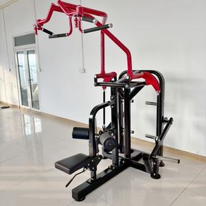 Équipement de fitness pour salle de sport commerciale, nouvelle technologie de puissance, machine à tirage latéral à charge de plaques, entraîneur de dos en forme de ciseaux - Product Image 2