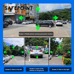 Regis 4k 8MP WIFI IP CCTV Camera 360 độ phát hiện con người ứng dụng xoay bốn ống kính không dây bảo mật mạng hai chiều âm thanh đám mây - Product Image 3