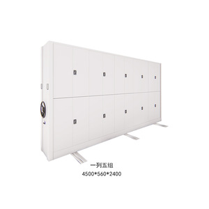 Archivador Metálico de Alta Densidad con Ruedas, Sistema Compacto de Almacenamiento y Archivo para Oficina con Estantes Móviles - Product Image 5