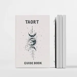 Impressão Personalizada Cartões De Tarô Baralho De Tarô Oracle Tradicional Com Livro De Guia